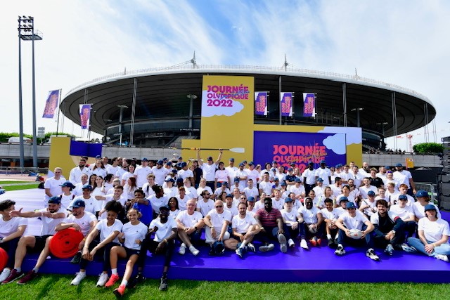 Journée Olympique - Stade de France - Photo Fédérations - 26 juin 2022