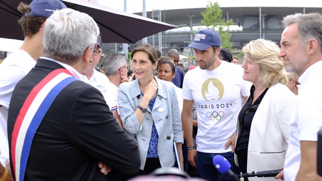 Personnalités présentes au Stade de France pour la Journée Olympique, 26 juin 2022 