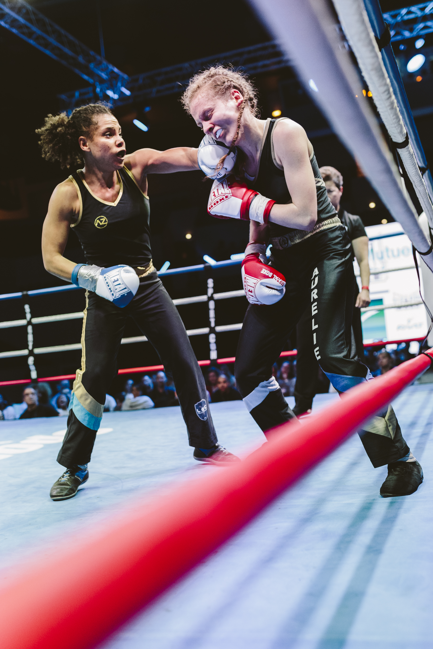 Savate boxe française combat