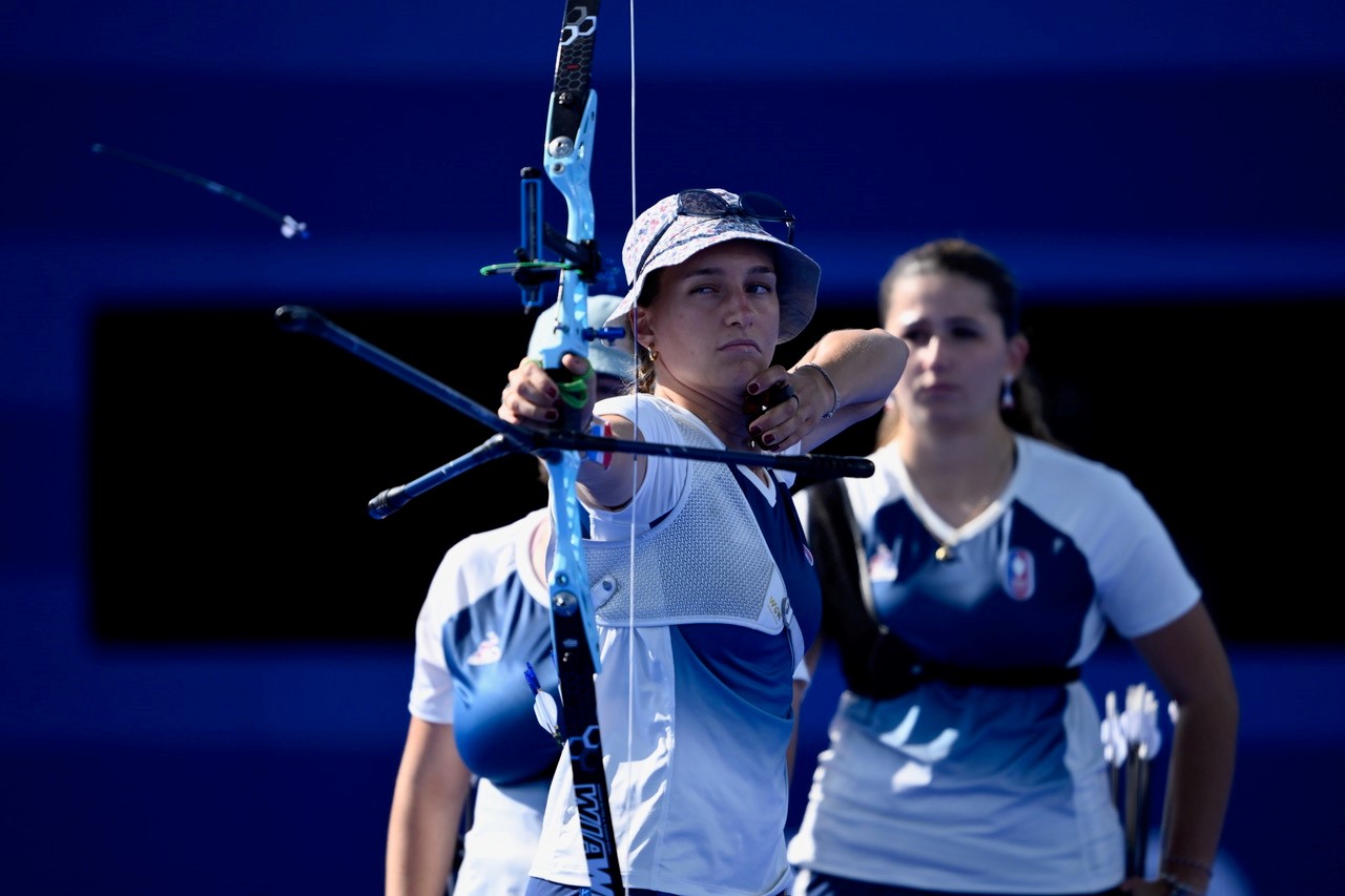 Lisa Barbelin, médaillée au JO de Paris 2024, tir à l'arc