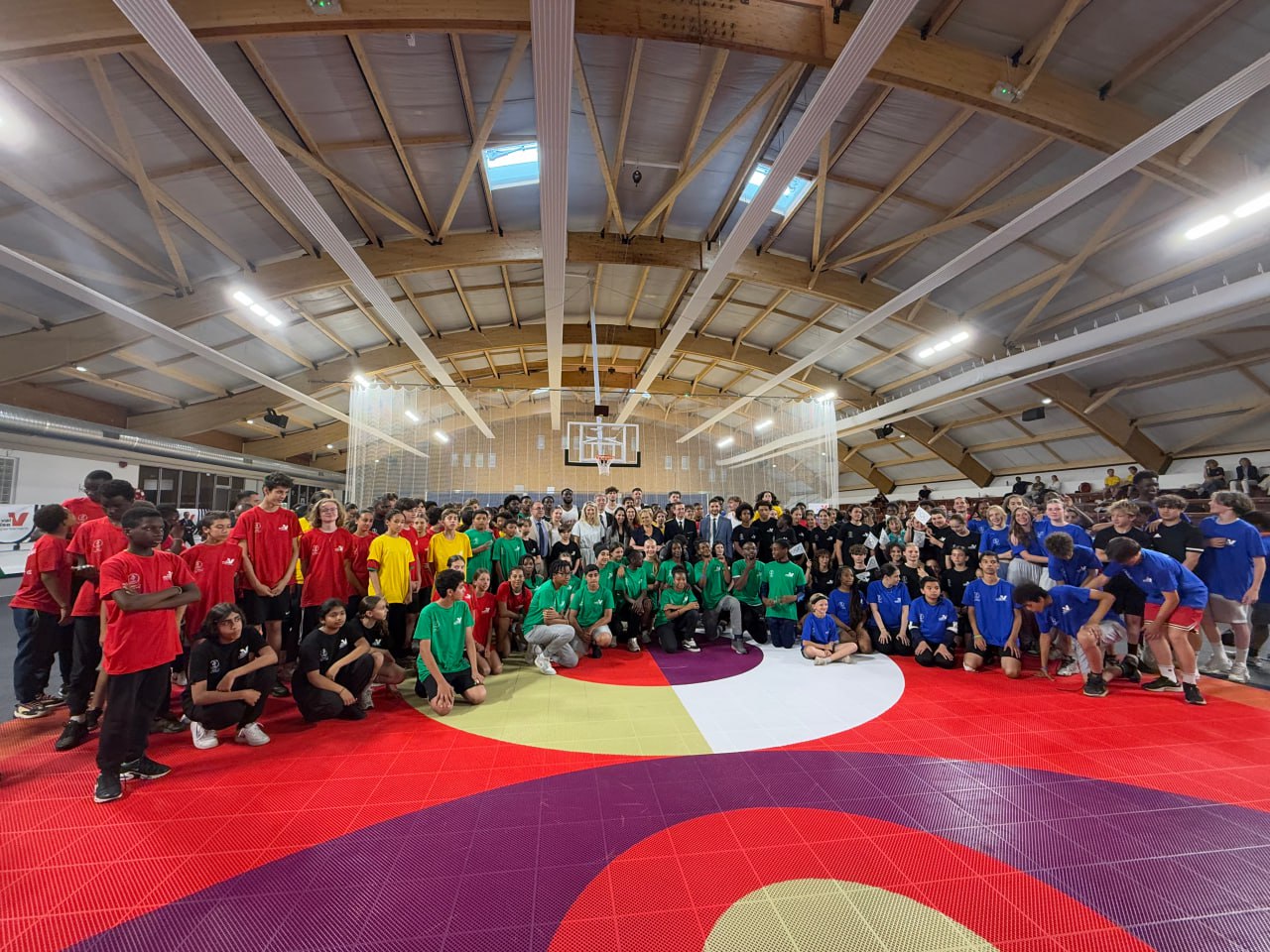 Photo de Marie Barsacq lors de la Journée Olympique 2025