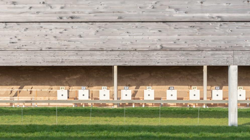 Cibles-du-50m-Gong-electronique-Papier-Hunter-Rimfire