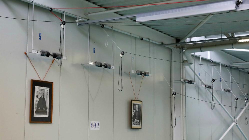 Fencing-pistes-touch-detection-system
