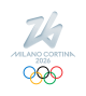 Logo des Jeux Olympiques de Milano-Cortina 2026