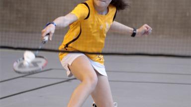 Image enfant badminton