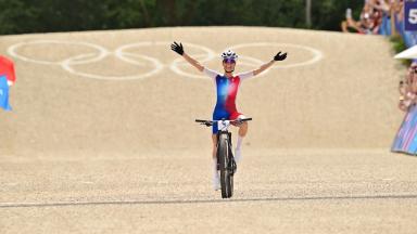Médaille d'Or Pauline Ferrand-Prévot en VTT - Cross country femme