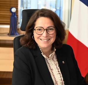 Marina Ferrari, ministre des Sports, de la Jeunesse et de la Vie associative