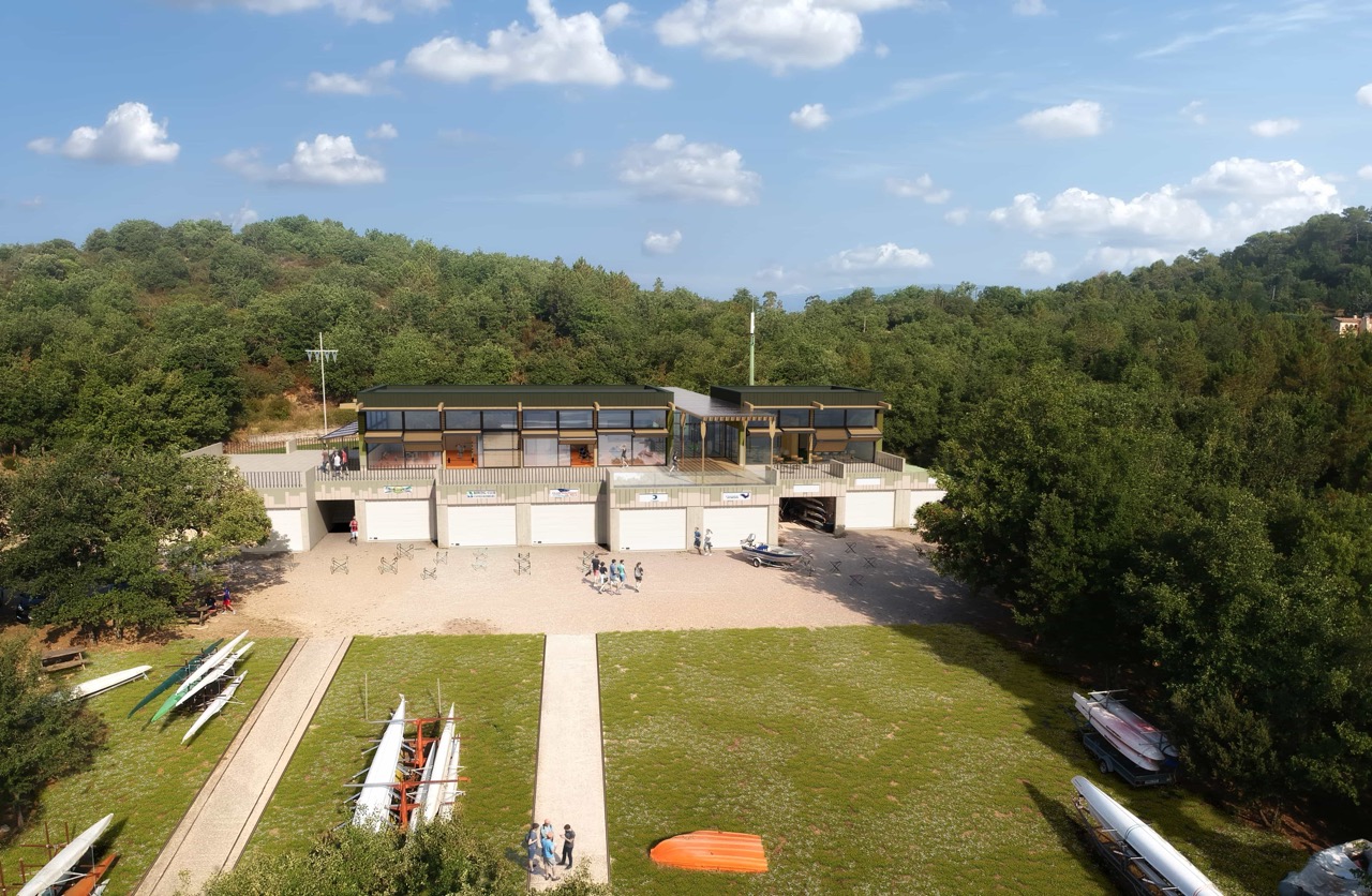 Base-Nautique-Aviron-Lac-Saint-Cassien_perspective_LAC_copyright-CARANONI-RAYNAL-architectes
