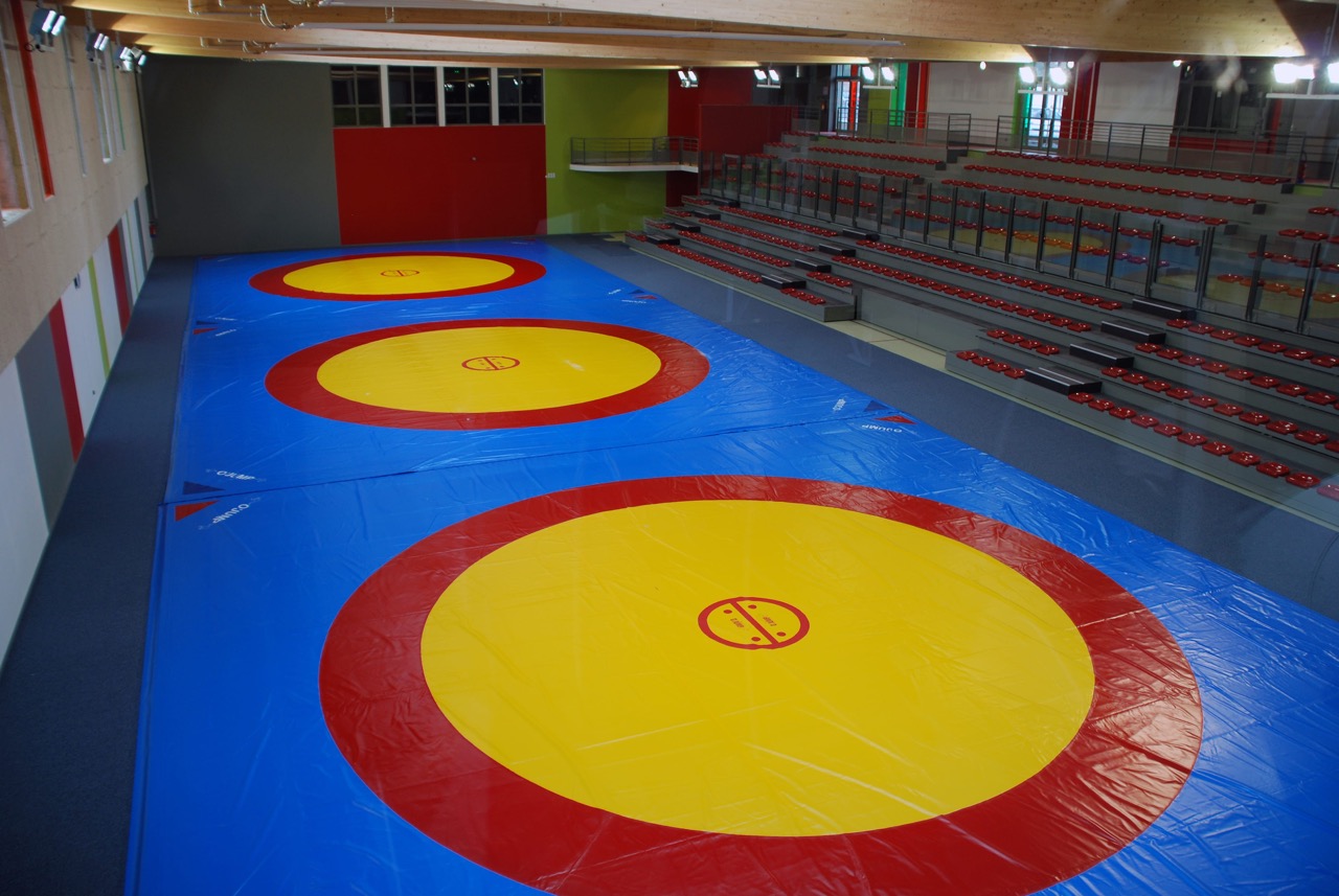 Salle-de-lutte