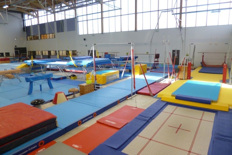 Trampoline-Barre-fixe